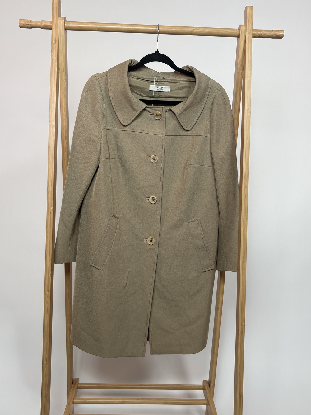 PF-1349 Tan Prada Trench